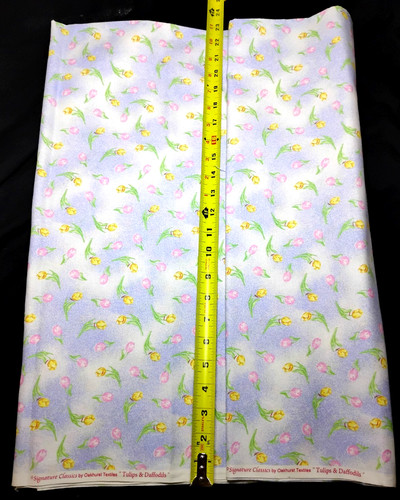 Vintage cotton tulips - vintage,
