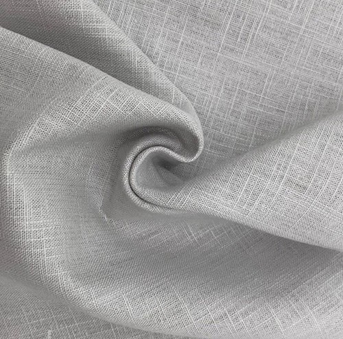 Washed linen look fabric - fabric, 70%