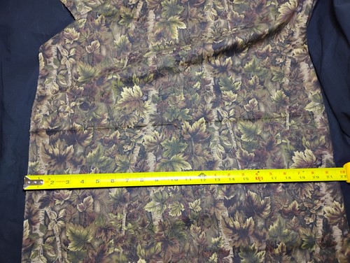Vtg camouflage quilt fabric - camouflage,