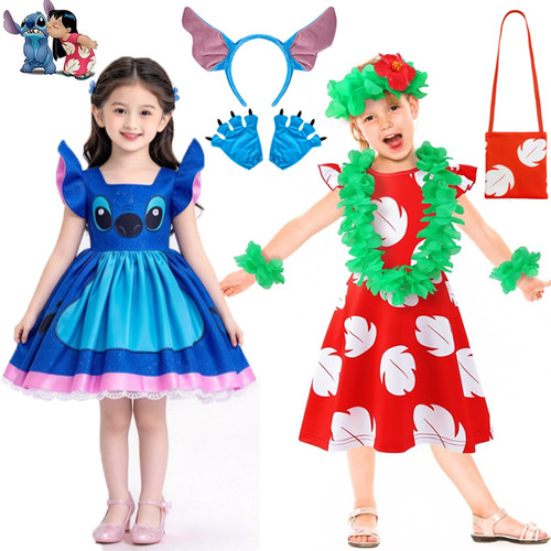 Kids girls lilo stitch cosplay - kids, lilo-stitch