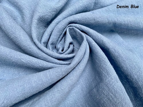 Stone washed plain linen - washed,