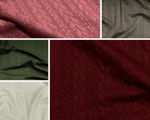 Cable knit oekotex certified - cable,