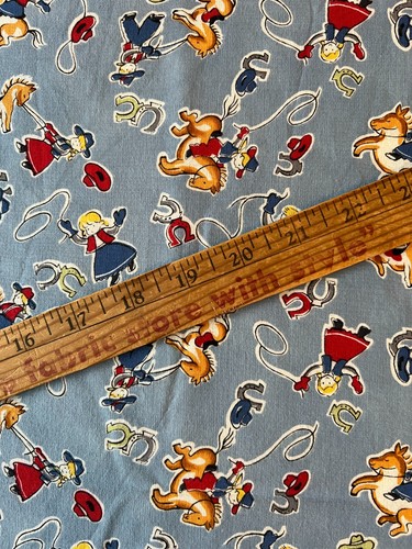 Fabric rare vintage 40s 50s - vintage, 40s/50s
