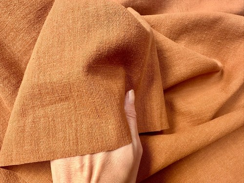 Stone washed linen - stone, soft