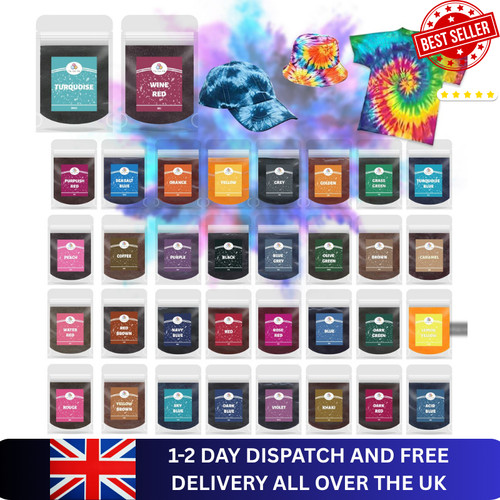 Fabric clothes dye pod sachet - clothes,