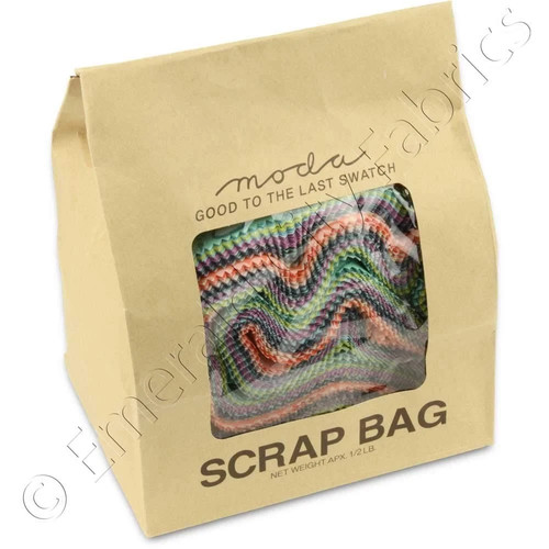 Moda fabric scrap bags - moda,