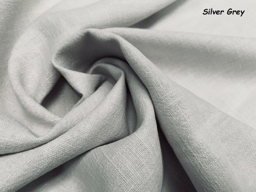 Stone washed linen fabric soft - washed,