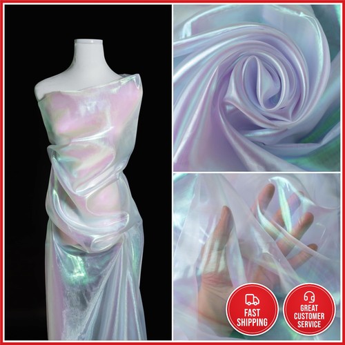 Shimmering iridescent sheer - iridescent,