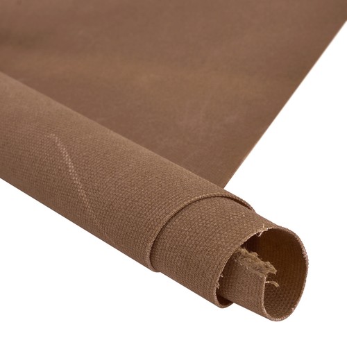 Waxed cotton canvas fabric - cotton,