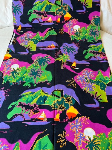 Fabric vtg 80s - fabric,