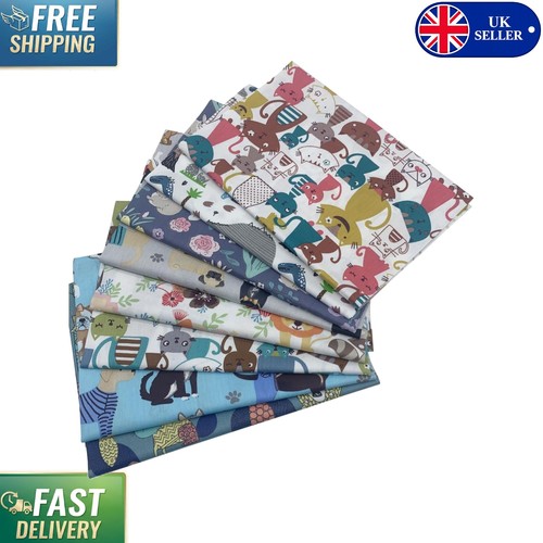 Set cartoon cotton fabric - 8,